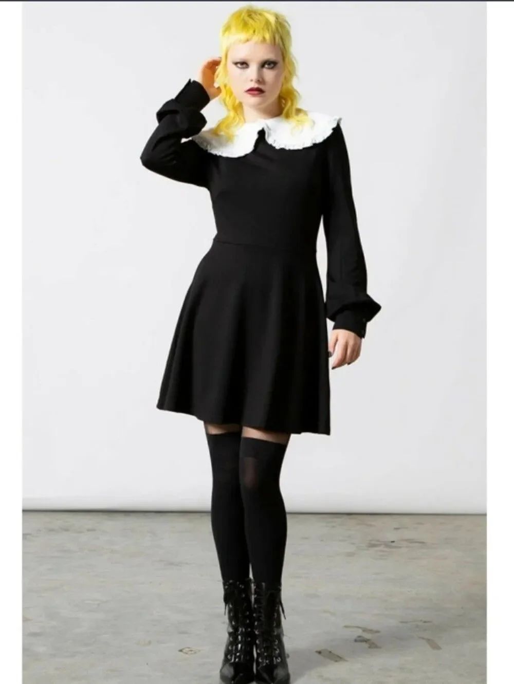 Killstar Nwt Mystra collar dress Size Medium